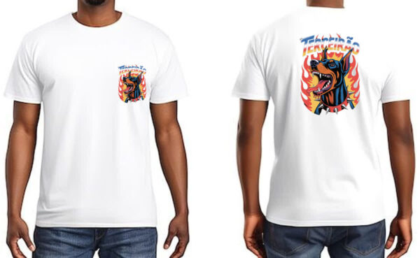Camiseta Unissex Terceirao Doberman FC - Imagem 3