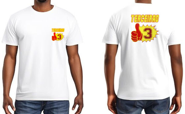 Camiseta Unissex Terceirao Positivo 3 FC - Imagem 3