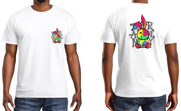 Camiseta Unissex Coelho Grafite FC - Imagem 3