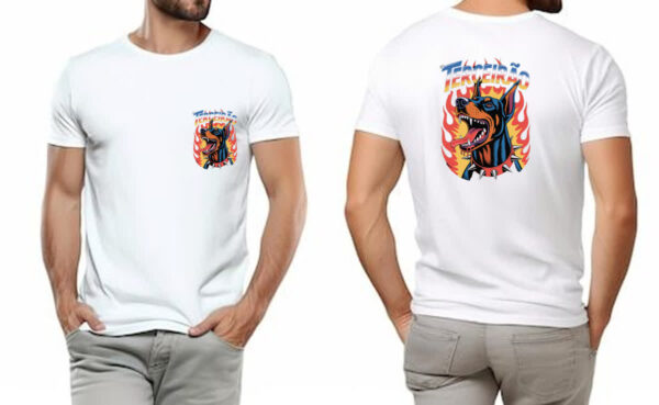 Camiseta Unissex Terceirao Doberman FC - Imagem 4