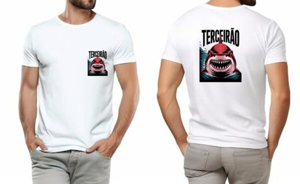 Camiseta Unissex Terceirao Megalodon FC - Imagem 4