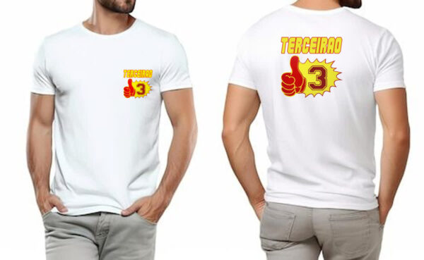 Camiseta Unissex Terceirao Positivo 3 FC - Imagem 4