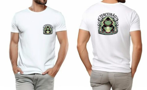 Camiseta Unissex Terceirao Sapo Mago FC - Imagem 4