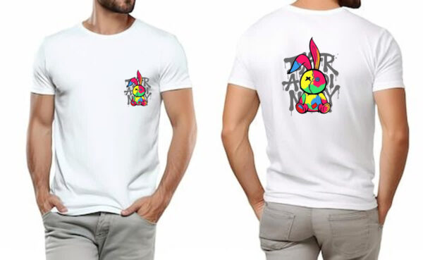 Camiseta Unissex Coelho Grafite FC - Imagem 4