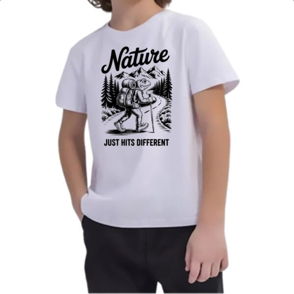 Camiseta Infanto Juvenil Sapo Aventureiro - Imagem 2