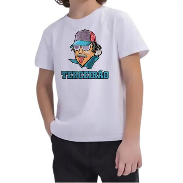 Camiseta Infanto Juvenil Terceirao Albert Einstein - Imagem 2