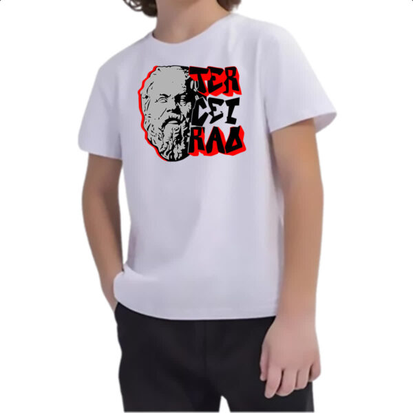Camiseta Infanto Juvenil Terceirao Filosofia - Imagem 2