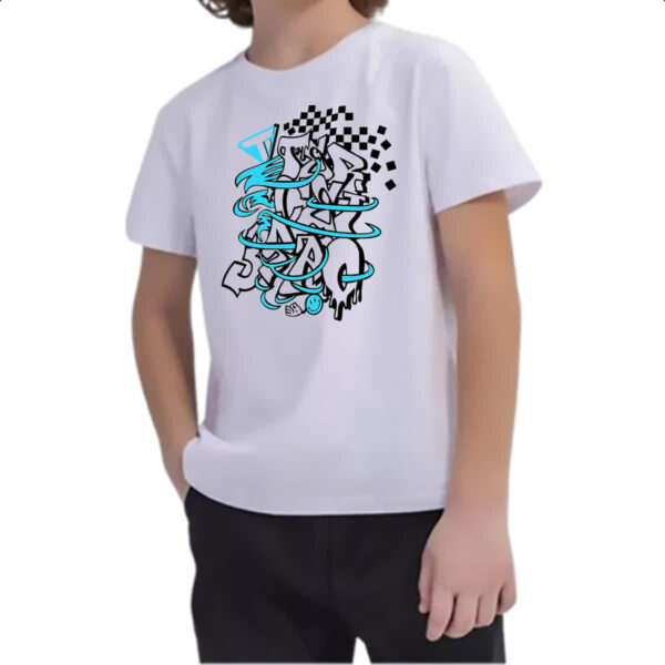 Camiseta Infanto Juvenil Terceirao Grid - Imagem 2