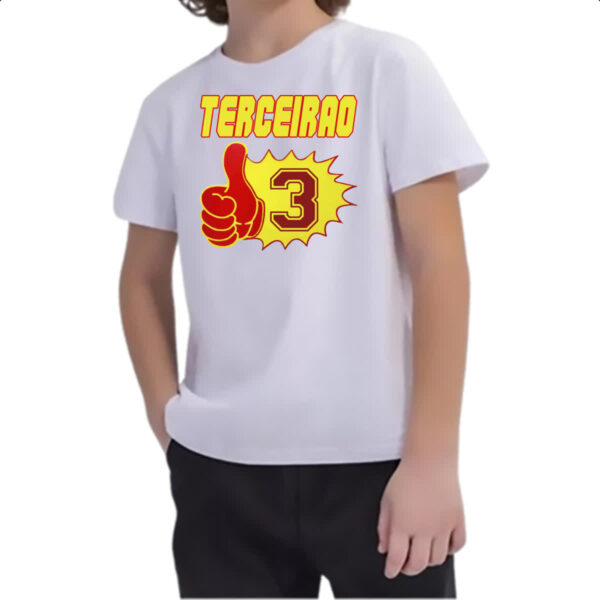 Camiseta Infanto Juvenil Terceirao Positivo 3 - Imagem 2