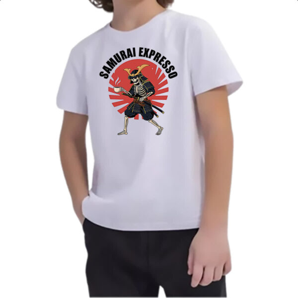Camiseta Infanto Juvenil Samurai Expresso - Imagem 2