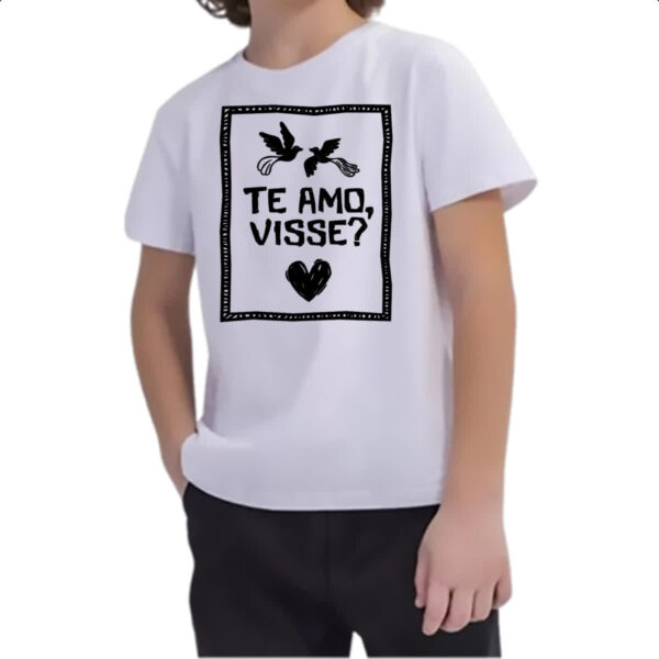 Camiseta Infanto Juvenil Nordeste Te Amo Visse - Imagem 2