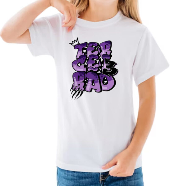 Camiseta Infanto Juvenil Terceirao Escrita rei - Imagem 3