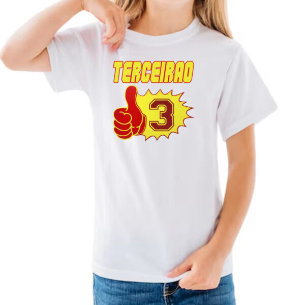 Camiseta Infanto Juvenil Terceirao Positivo 3 - Imagem 3