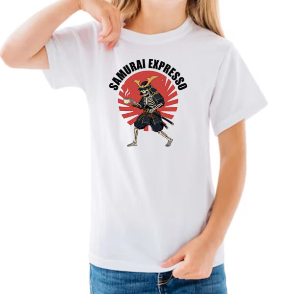 Camiseta Infanto Juvenil Samurai Expresso - Imagem 3