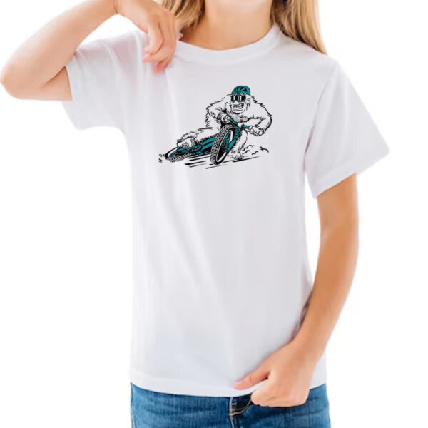 Camiseta Infanto Juvenil Yeti na BMX - Imagem 3