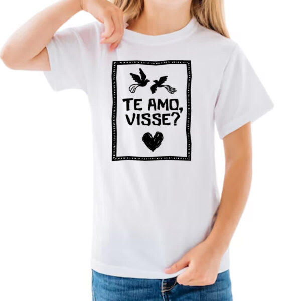 Camiseta Infanto Juvenil Nordeste Te Amo Visse - Imagem 3