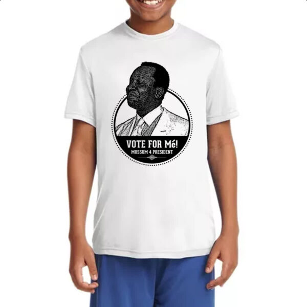 Camiseta Infanto Juvenil Vote no Me Mussum Meme - Imagem 4