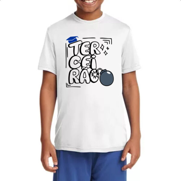Camiseta Infanto Juvenil Terceirao Bomba - Imagem 4