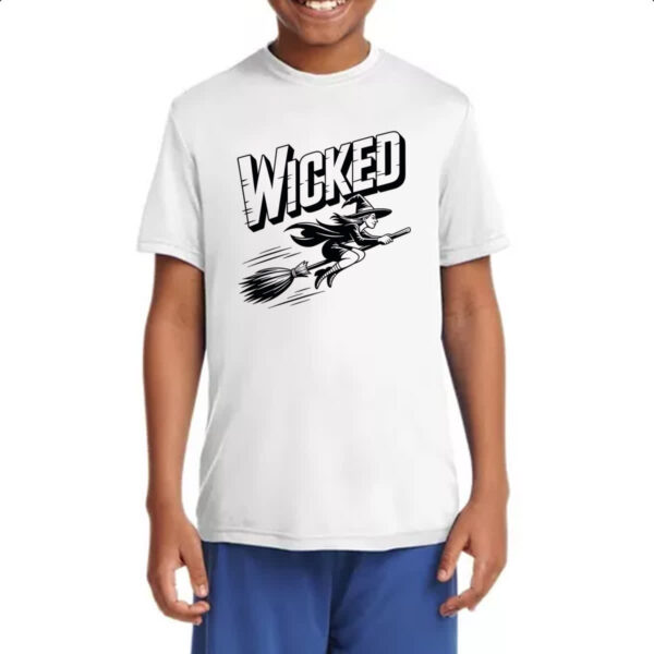 Camiseta Infanto Juvenil Bruxa Wicked - Imagem 4
