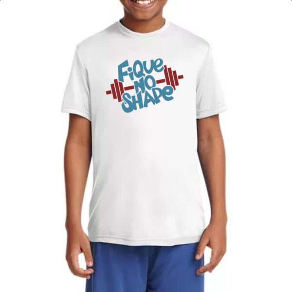Camiseta Infanto Juvenil Fique no Shape - Imagem 4