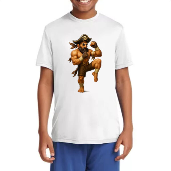 Camiseta Infanto Juvenil Pirata Muay Thai - Imagem 4
