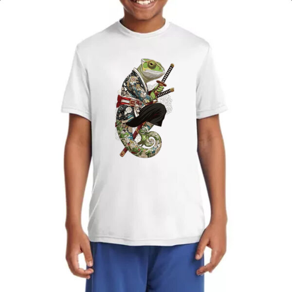 Camiseta Infanto Juvenil Camaleao Samurai - Imagem 4
