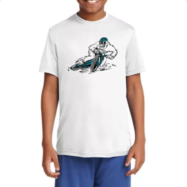 Camiseta Infanto Juvenil Yeti na BMX - Imagem 4