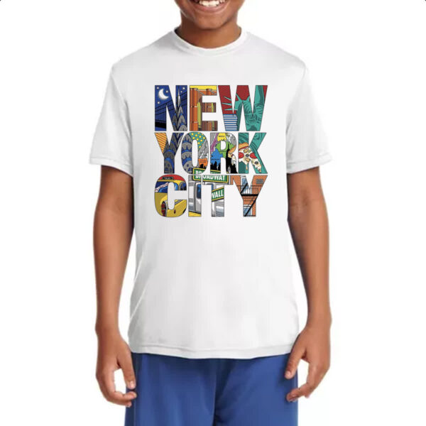 Camiseta Infanto Juvenil New York City Elementos - Imagem 4