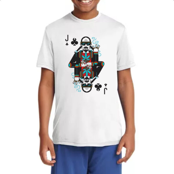Camiseta Infanto Juvenil Baralho Valete Snoop Dogg - Imagem 4