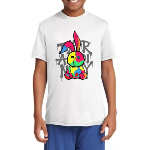 Camiseta Infanto Juvenil Coelho Grafite - Imagem 4