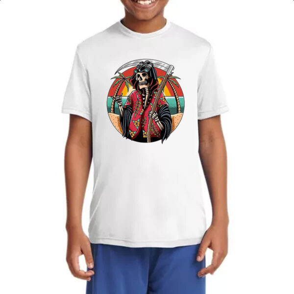 Camiseta Infanto Juvenil Ceifador Ferias Sunset Art - Imagem 4