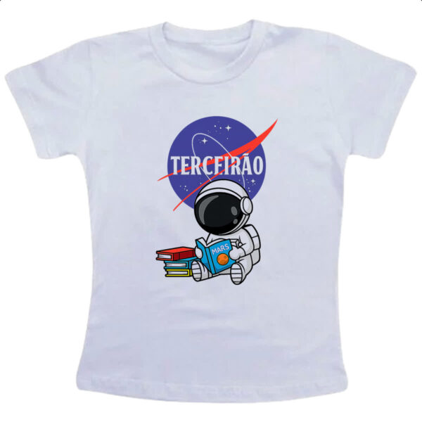 Camiseta Infanto Juvenil Terceirao Astronauta