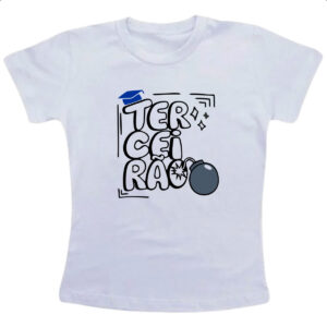 Camiseta Infanto Juvenil Terceirao Bomba