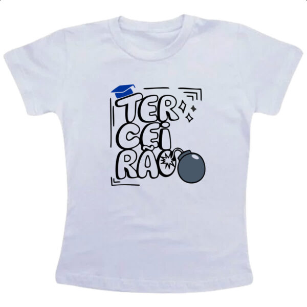 Camiseta Infanto Juvenil Terceirao Bomba