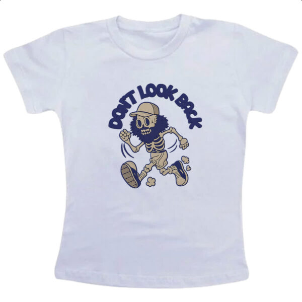 Camiseta Infanto Juvenil Nao olhe pra tras