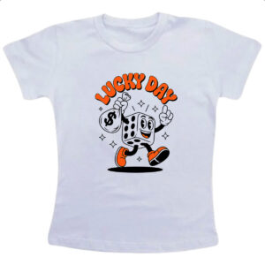 Camiseta Infanto Juvenil Dia de sorte