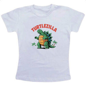 Camiseta Infanto Juvenil Turtlezilla