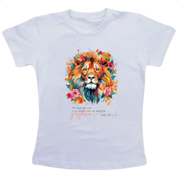 Camiseta Infanto Juvenil Yeshua Joao 20-1-3