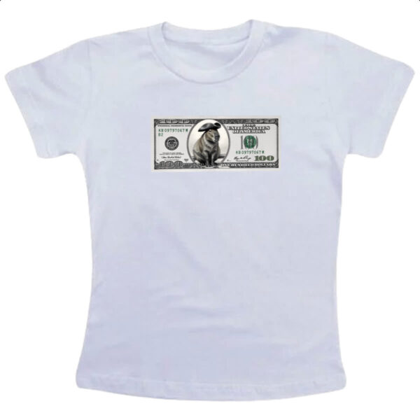 Camiseta Infanto Juvenil Capivara 100 Dolares