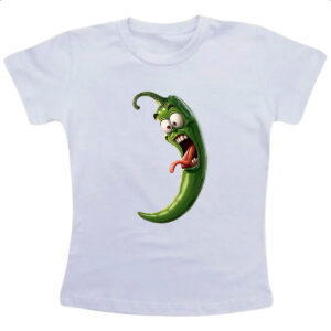 Camiseta Infanto Juvenil Pimenta Verde Travessa