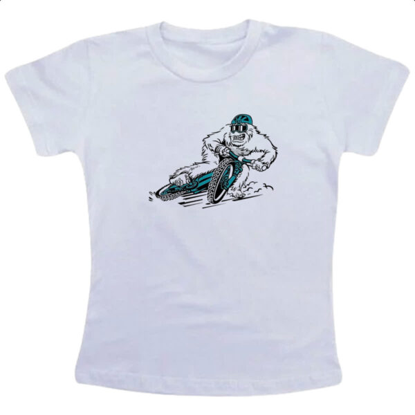 Camiseta Infanto Juvenil Yeti na BMX