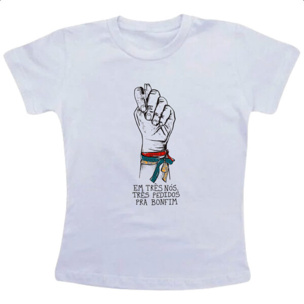 Camiseta Infanto Juvenil Figa Sr do Bonfim