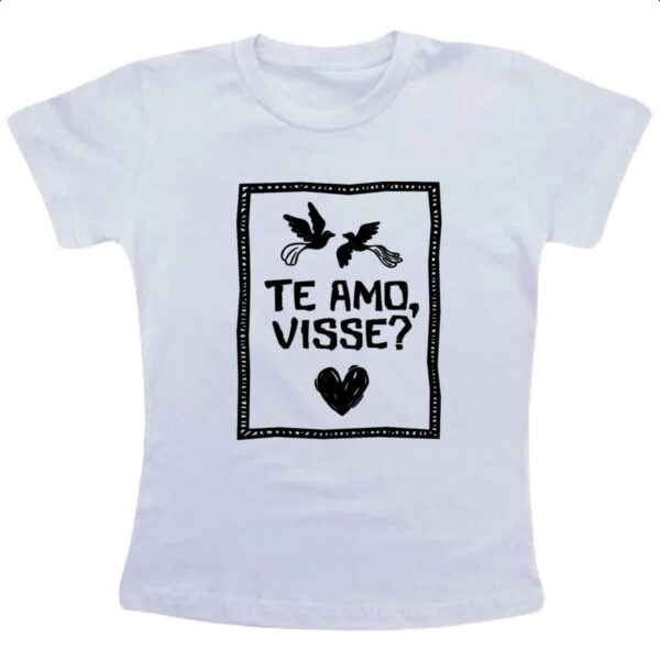 Camiseta Infanto Juvenil Nordeste Te Amo Visse