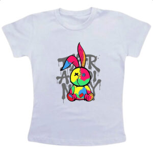 Camiseta Infanto Juvenil Coelho Grafite