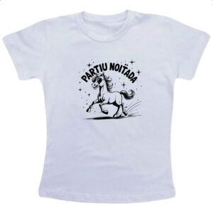 Camiseta Infanto Juvenil Partiu Noitada Cavalo