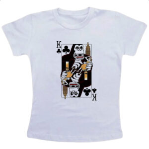 Camiseta Infanto Juvenil Baralho Rei King Kong Parodia