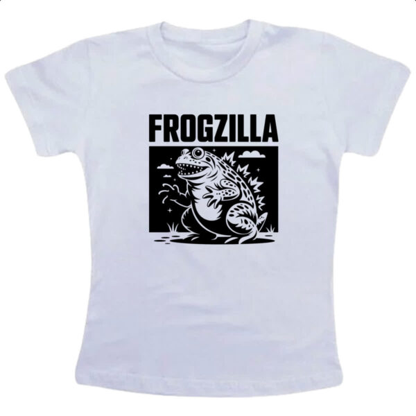 Camiseta Infanto Juvenil Frogzilla