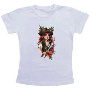 Camiseta Infanto Juvenil Lady Pirata