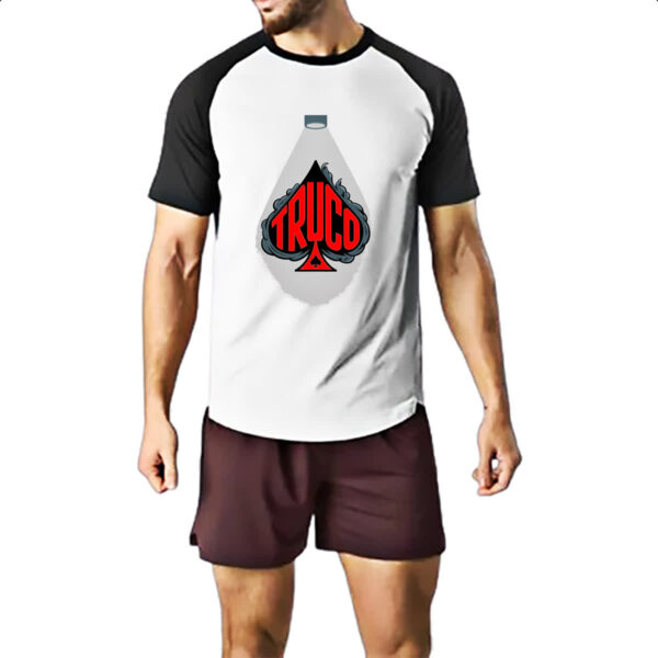 Camiseta Raglan Truco holofote - Imagem 2