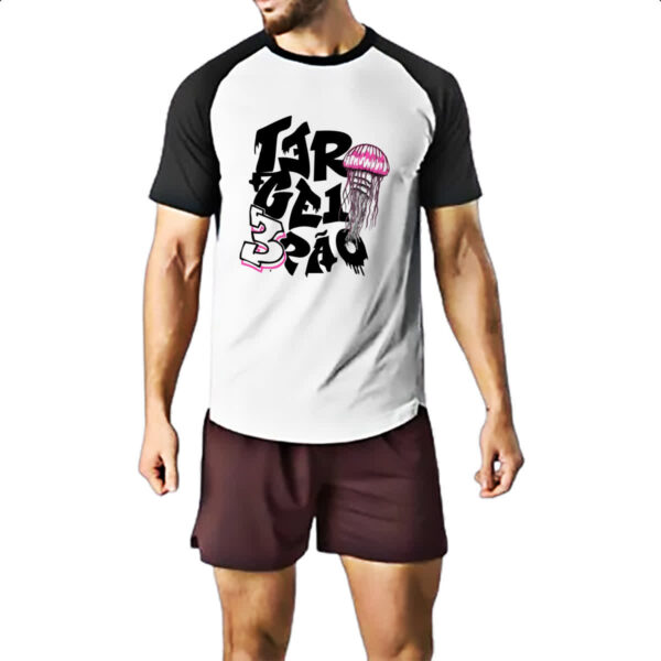 Camiseta Raglan Terceirao Agua viva - Imagem 2